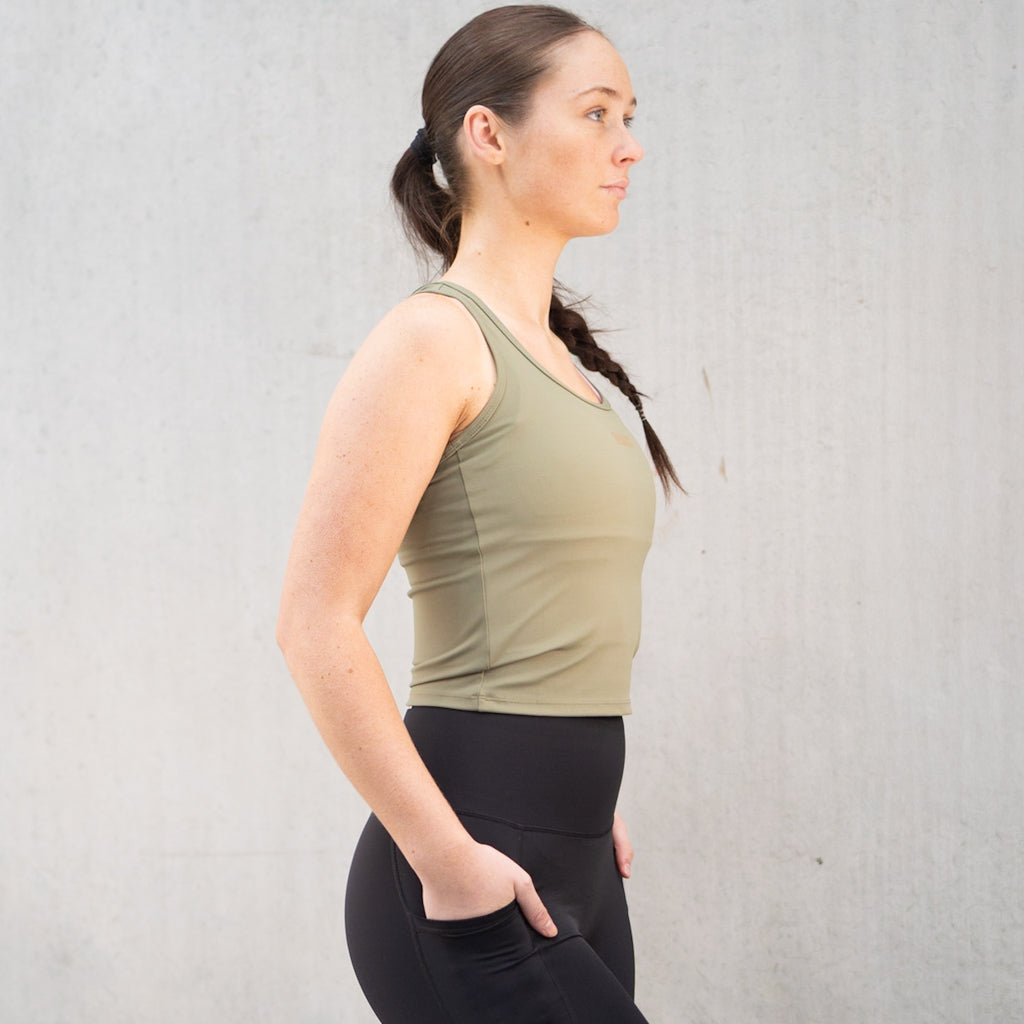 Racer Back Pastel Green FINAL SALE