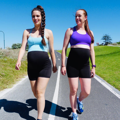 emama Maternity Bike Shorts - Black