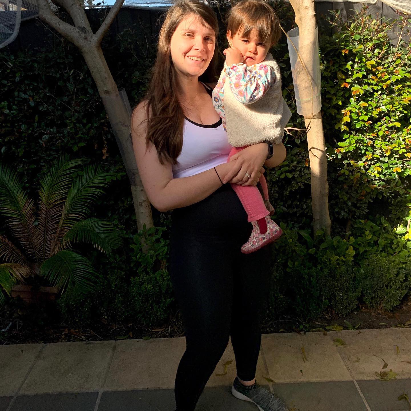 Emama Maternity Leggings Full Length + Pockets - Black