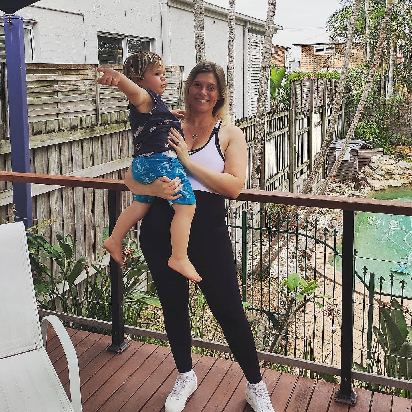 Emama Maternity Leggings Full Length + Pockets - Black