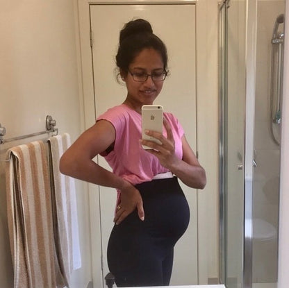 Emama Maternity Leggings Full Length + Pockets - Black