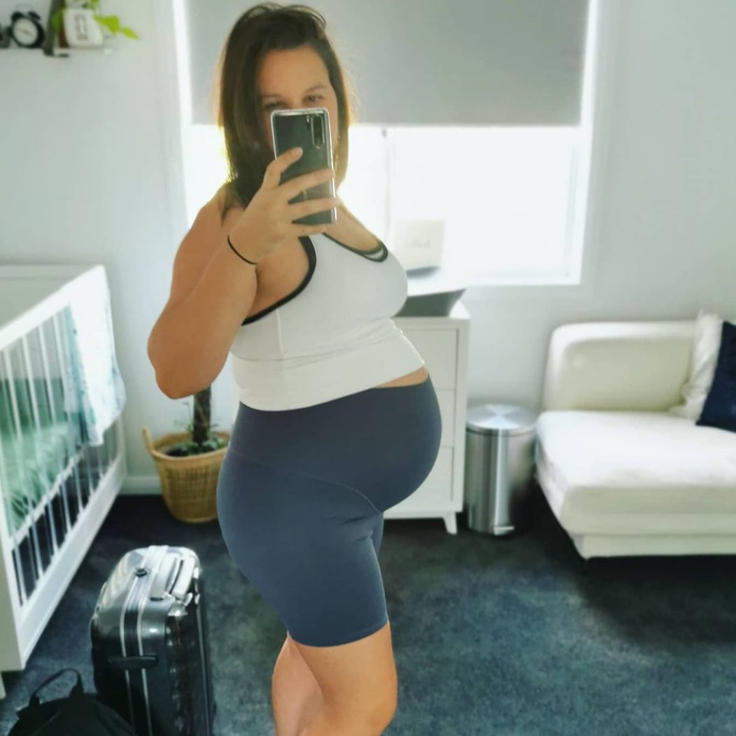 emama Maternity Bike Shorts - Black