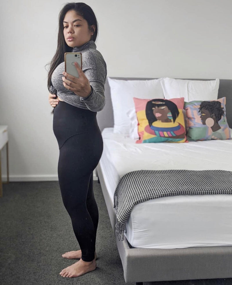 Emama Umstands- Leggings - Schwarz - Lang