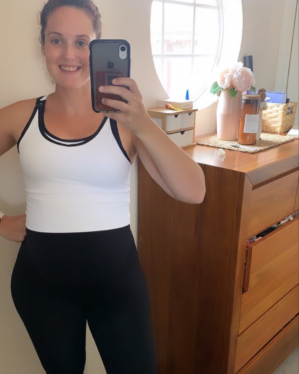 Emama Maternity Leggings Full Length + Pockets - Black