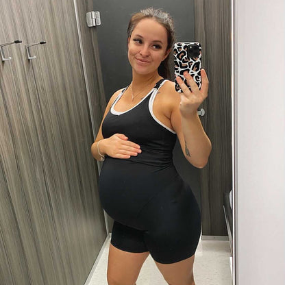 emama Maternity Bike Shorts - Black