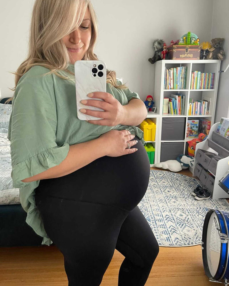 7/8 Umstands- Leggings - Schwarz