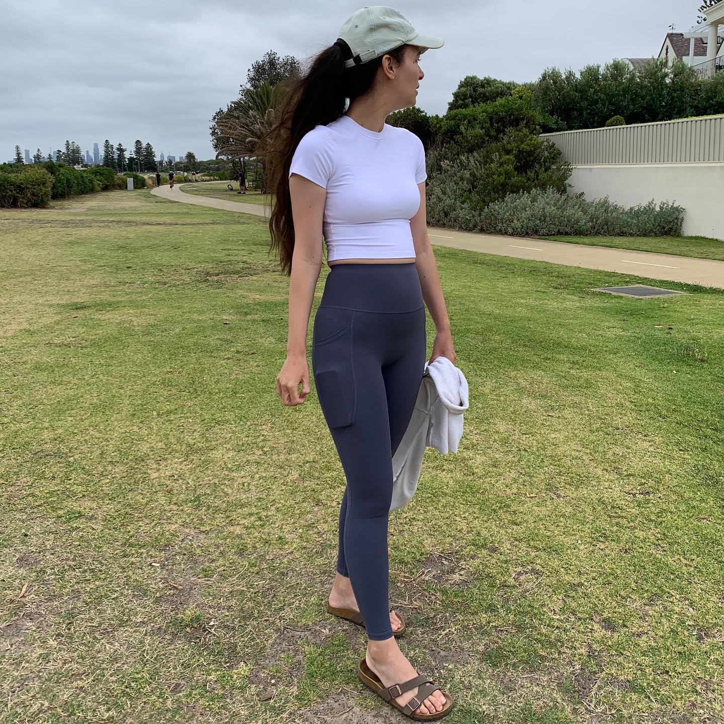 Shaper Move Leggings + Pockets - Black - Full Length | Mum Tum Hiding