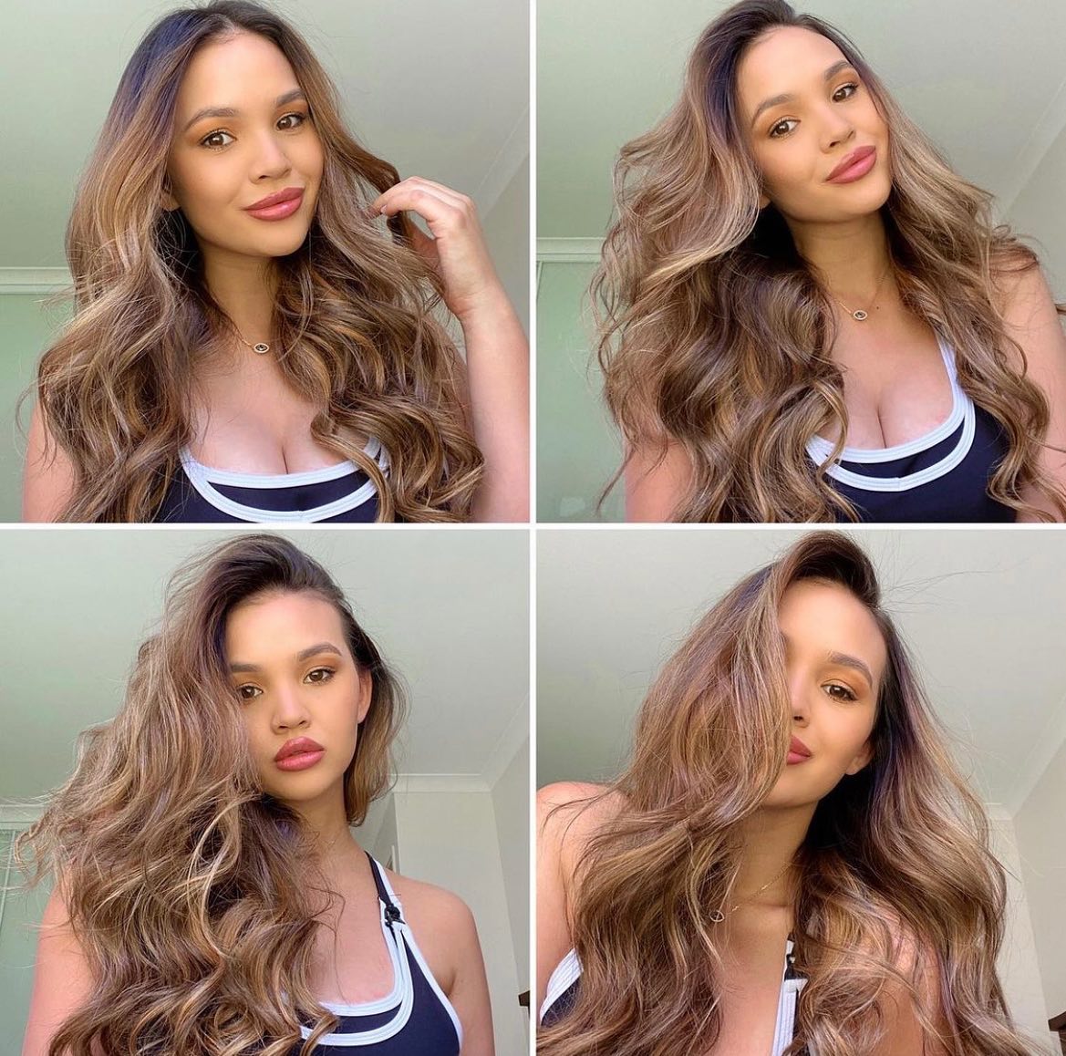 Emama Black Long Line Nursing Crop