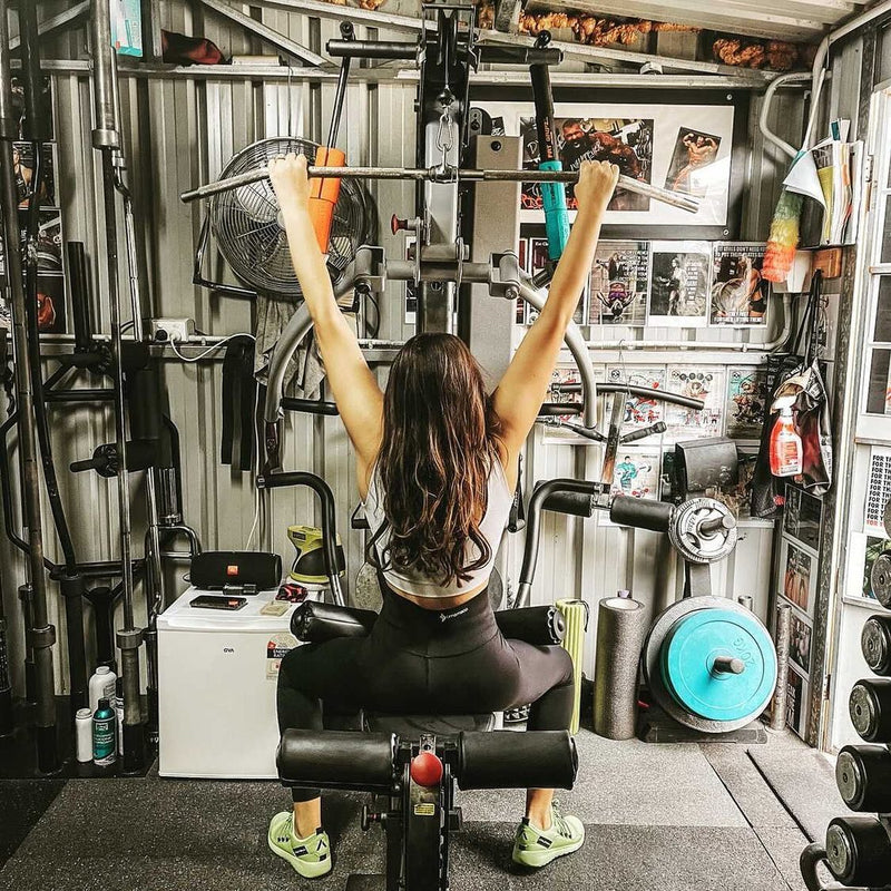 3/4 Shaper Move Leggings + Taschen - Schwarz | Bauch kaschierend ABVERKAUF