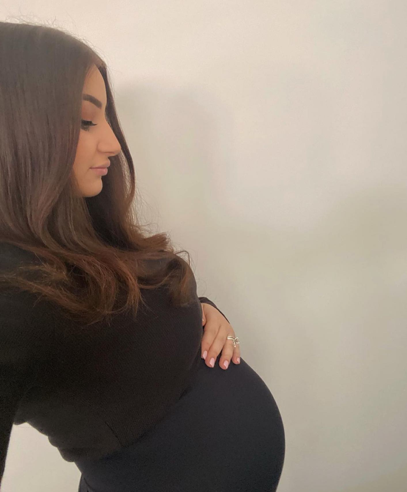 Emama Maternity Leggings Full Length + Pockets - Black