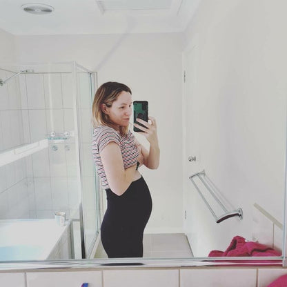 Emama Maternity Leggings Full Length + Pockets - Black