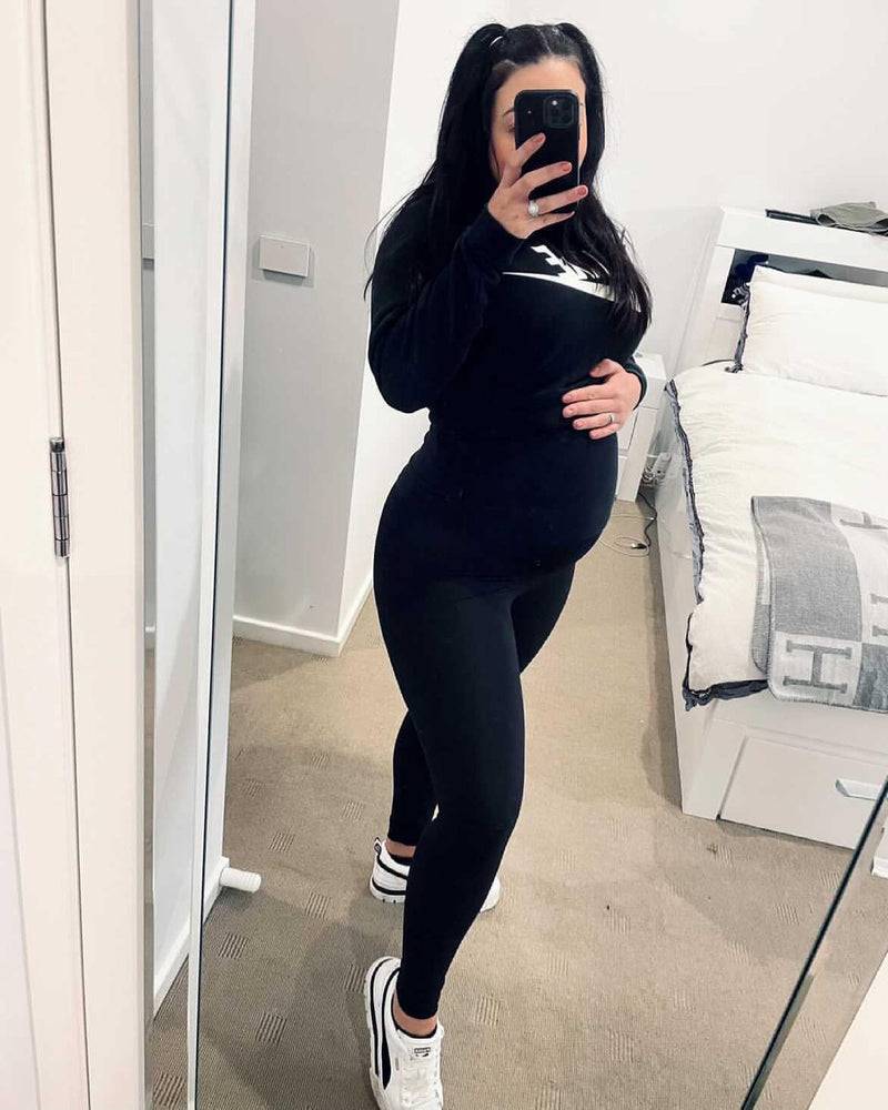 Emama Umstands- Leggings - Schwarz - Lang