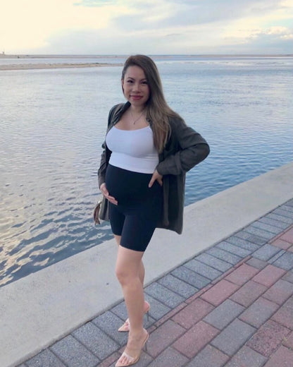 emama Maternity Bike Shorts - Black