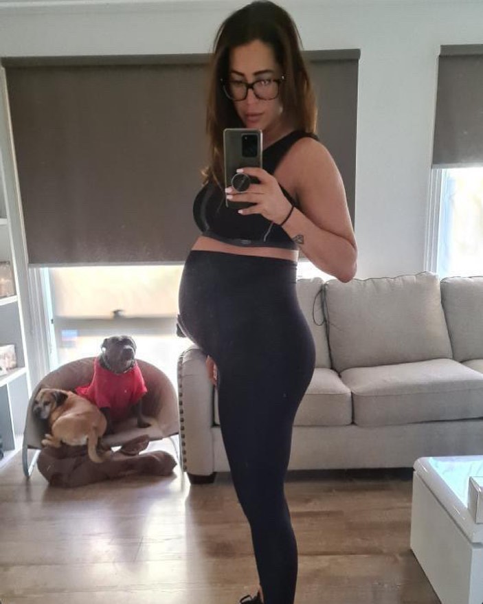 7/8 Umstands- Leggings - Schwarz