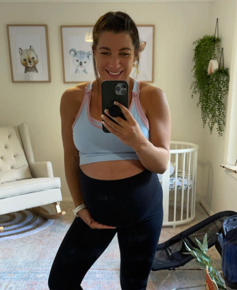 7/8 Umstands- Leggings - Schwarz