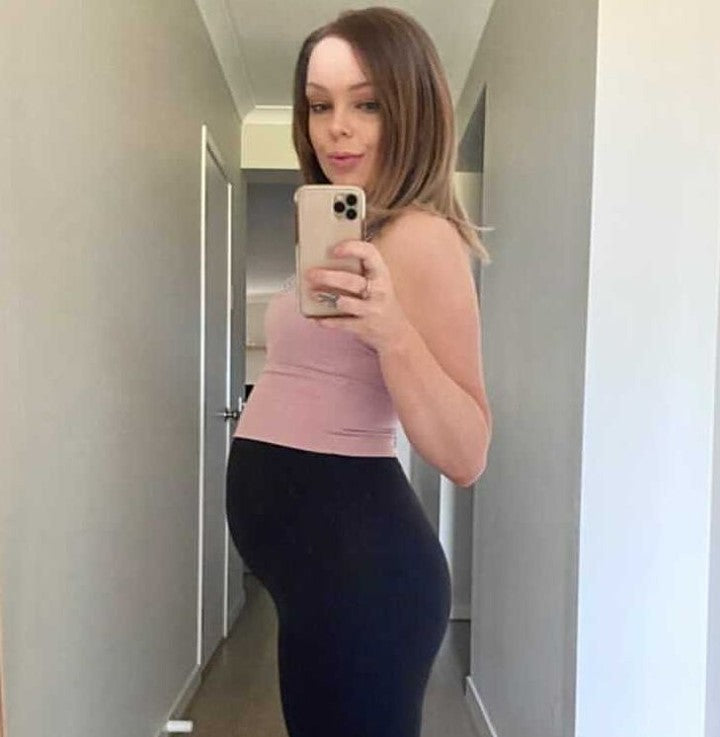 3/4 Maternity Leggings - Black FINAL SALE