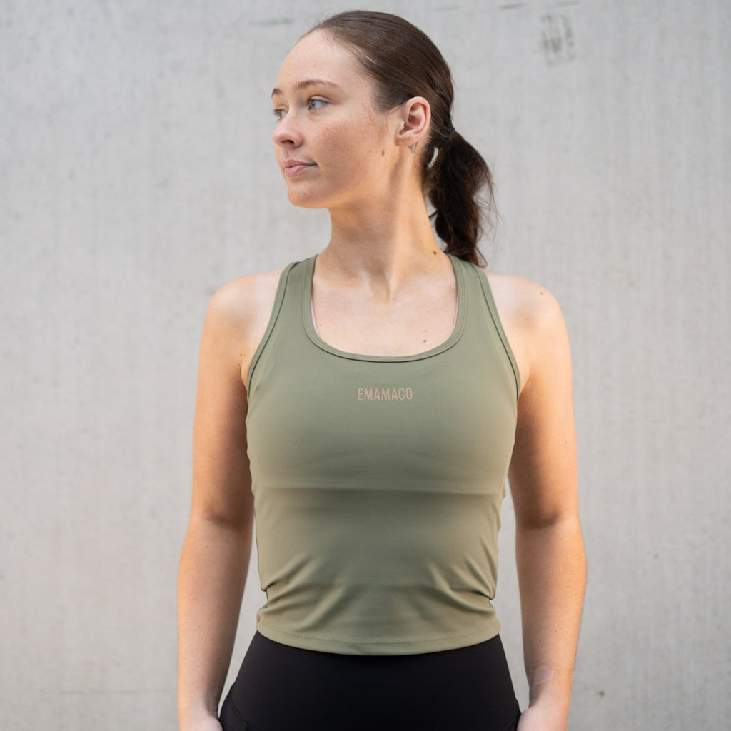 Racer Back Pastel Green FINAL SALE