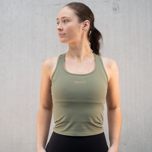 Racer Back Pastel Green FINAL SALE