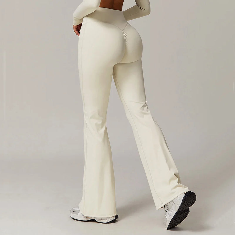 Flared Leggings - mum tum hiding