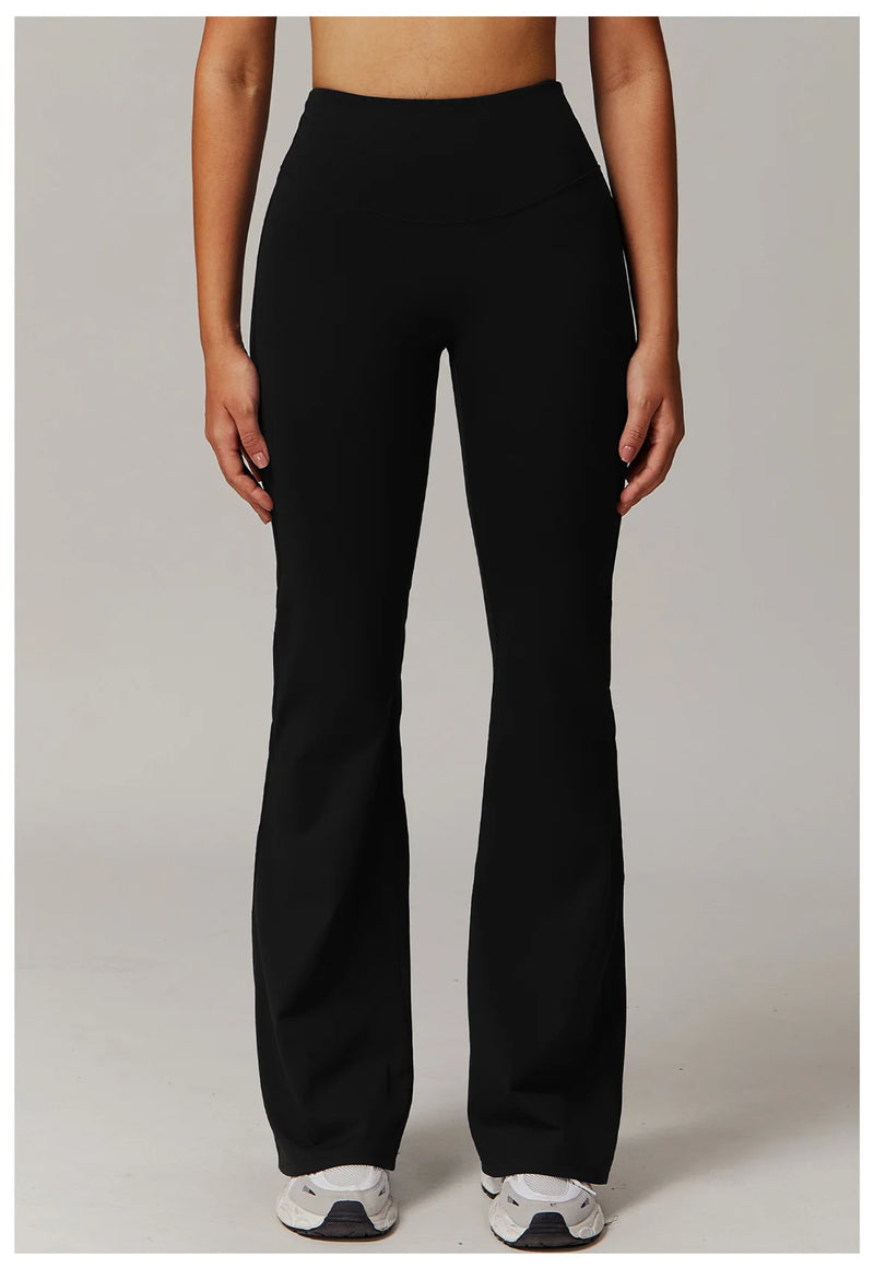 Flared Leggings - mum tum hiding