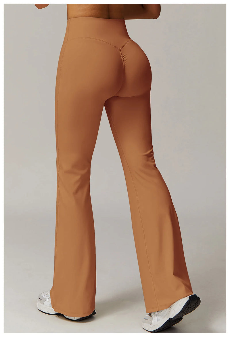 Flared Leggings - mum tum hiding