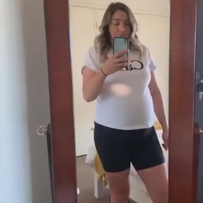 emama Maternity Bike Shorts - Black