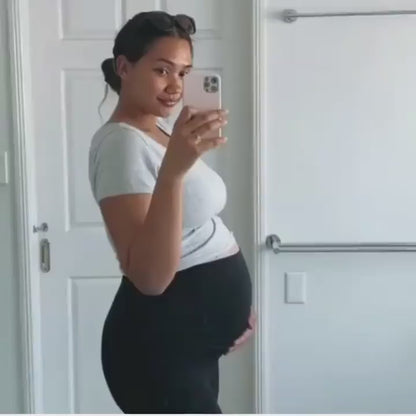 emama Maternity Bike Shorts - Black