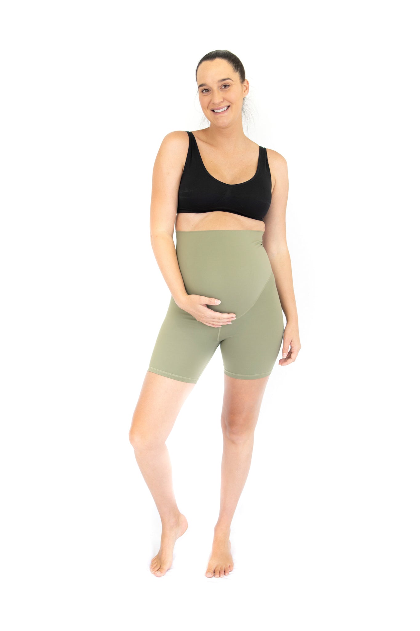Maternity Shorts - Maternity Bike Shorts - Pet Hair Repellent – emamaco