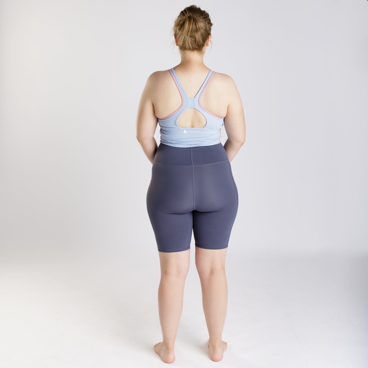 Emama Maternity Long Shorts + Pockets - Twilight Final Sale