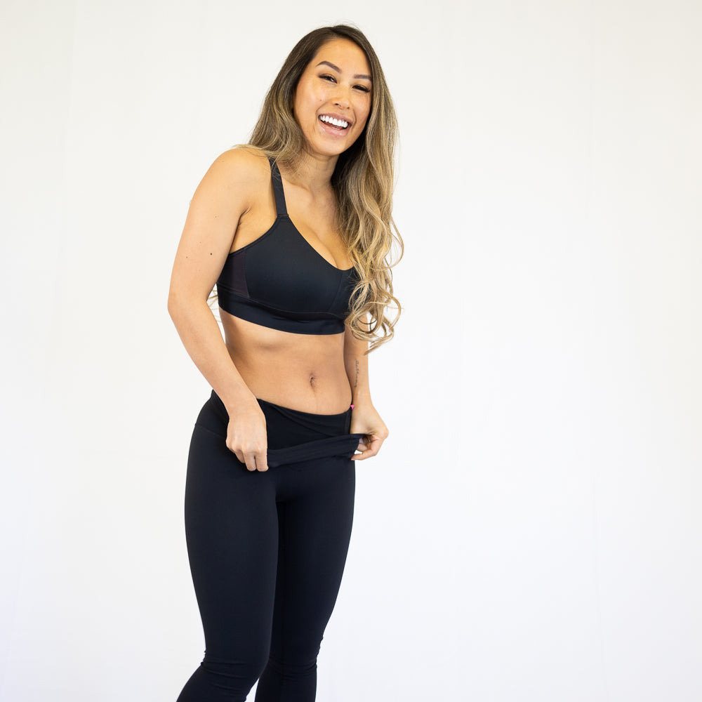 7/8 Body Shapewear Leggings - With Pockets in Black | emamaco | Reviews on  Judge.me
